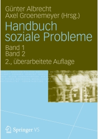 Cover image: Handbuch soziale Probleme 2nd edition 9783531321172