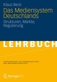 Cover image: Das Mediensystem Deutschlands 9783531163703