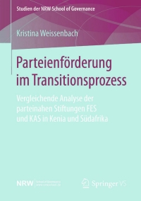 Imagen de portada: Parteienförderung im Transitionsprozess 9783531185606