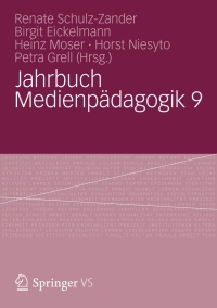 Imagen de portada: Jahrbuch Medienpädagogik 9 1st edition 9783531181196