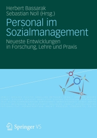 Cover image: Personal im Sozialmanagement 1st edition 9783531183541