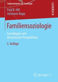 Omslagafbeelding: Familiensoziologie 5th edition 9783531183657