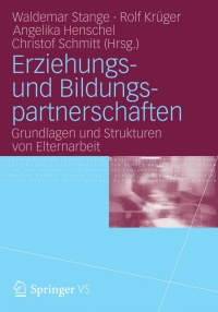 Imagen de portada: Erziehungs- und Bildungspartnerschaften 9783531166117