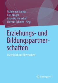 Cover image: Erziehungs- und Bildungspartnerschaften 9783531185583