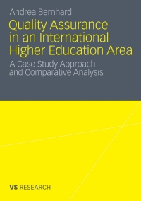 Immagine di copertina: Quality Assurance in an International Higher Education Area 9783531185668