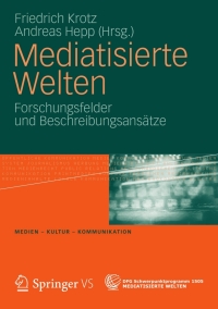 Imagen de portada: Mediatisierte Welten 9783531183268