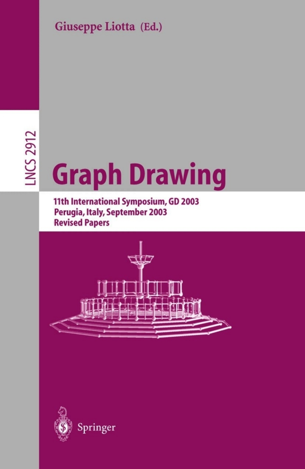 Graph Drawing 11th International Symposium, GD 2003, Perugia, Italy, September 21-24, 2003, Revised Papers 1st Edition
