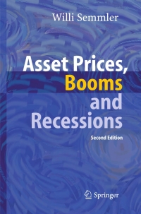 Cover image: Asset Prices, Booms and Recessions 2nd edition 9783540287841