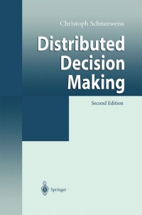 Imagen de portada: Distributed Decision Making 2nd edition 9783540402015