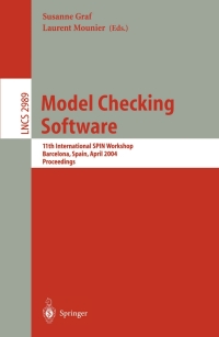 Cover image: Model Checking Software 1st edition 9783540213147