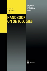 Imagen de portada: Handbook on Ontologies 1st edition 9783540408345