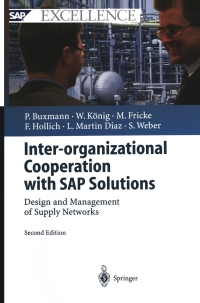 Cover image: Inter-organizational Cooperation with SAP Solutions 2nd edition 9783540200758