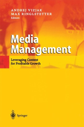 Cover image: Media Management 1st edition 9783540440055