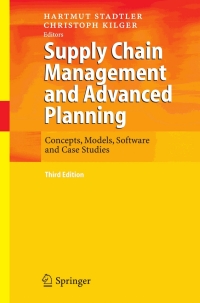 表紙画像: Supply Chain Management and Advanced Planning 3rd edition 9783540220657