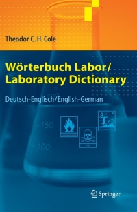 Cover image: Wörterbuch Labor / Laboratory Dictionary 9783540234197