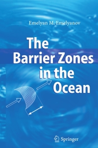 Cover image: The Barrier Zones in the Ocean 9783540253914