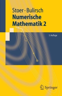 Cover image: Numerische Mathematik 2 5th edition 9783540237778