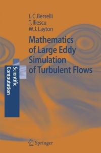 Imagen de portada: Mathematics of Large Eddy Simulation of Turbulent Flows 9783540263166