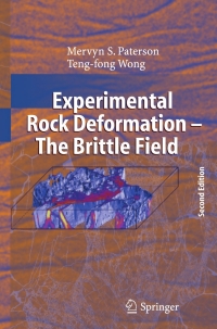 表紙画像: Experimental Rock Deformation - The Brittle Field 2nd edition 9783642063145
