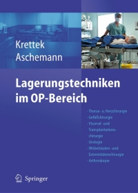 Imagen de portada: Lagerungstechniken im Operationsbereich 1st edition 9783540659488