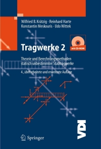 Imagen de portada: Tragwerke 2 4th edition 9783540676362