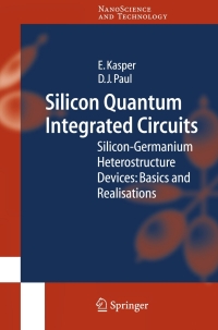 Cover image: Silicon Quantum Integrated Circuits 9783540220503