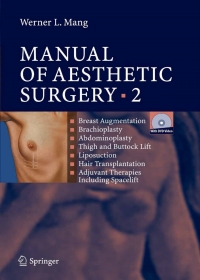 Imagen de portada: Manual of Aesthetic Surgery 2 9783540665533