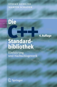 Imagen de portada: Die C++-Standardbibliothek 4th edition 9783540256939