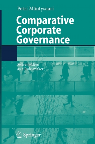 Immagine di copertina: Comparative Corporate Governance 9783540253808