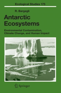 Cover image: Antarctic Ecosystems 9783540220916