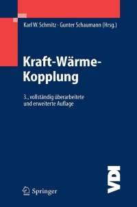 Immagine di copertina: Kraft-Wärme-Kopplung 3rd edition 9783540209034