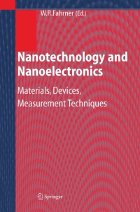 Imagen de portada: Nanotechnology and Nanoelectronics 1st edition 9783540224525