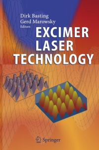 Cover image: Excimer Laser Technology 1st edition 9783540200567