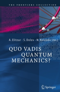 Cover image: Quo Vadis Quantum Mechanics? 1st edition 9783540221883