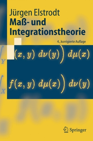 Cover image: Maß- und Integrationstheorie 4th edition 9783540213901