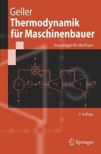 صورة الغلاف: Thermodynamik für Maschinenbauer 3rd edition 9783540222064