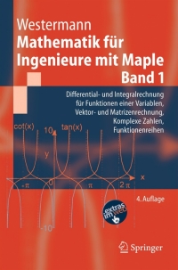 Cover image: Mathematik für Ingenieure mit Maple. 4th edition 9783540222088