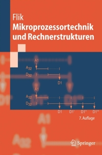 Cover image: Mikroprozessortechnik und Rechnerstrukturen 7th edition 9783540222705