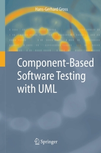 Imagen de portada: Component-Based Software Testing with UML 9783540208648