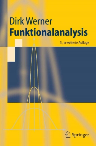 Cover image: Funktionalanalysis 5th edition 9783540213819