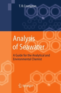 Cover image: Analysis of Seawater 9783540267621