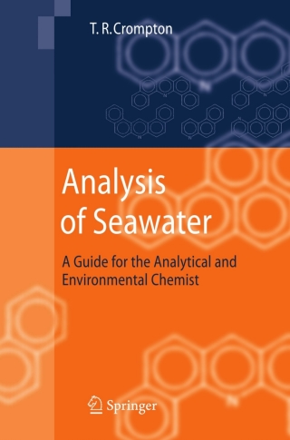 Cover image: Analysis of Seawater 9783540267621