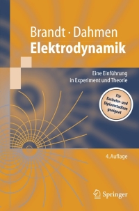 Titelbild: Elektrodynamik 4th edition 9783540214588