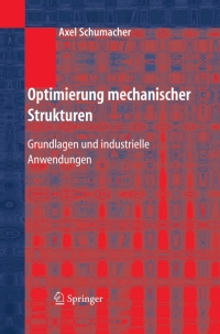 Cover image: Optimierung mechanischer Strukturen 9783540218876