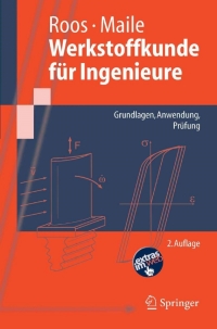 صورة الغلاف: Werkstoffkunde für Ingenieure 2nd edition 9783540220343