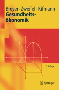 Cover image: Gesundheitsökonomik 5th edition 9783540228165