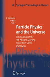 صورة الغلاف: Particle Physics and the Universe 1st edition 9783540228035