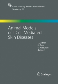 表紙画像: Animal Models of T Cell-Mediated Skin Diseases 1st edition 9783540210672