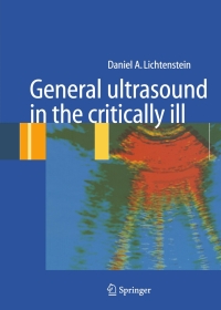 表紙画像: General ultrasound in the critically ill 9783540208228