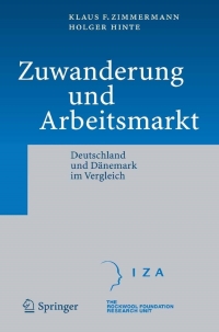 Imagen de portada: Zuwanderung und Arbeitsmarkt 9783540231790